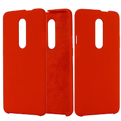 Wewoo Coque Souple Étui de protection ultra-mince en silicone liquide Dropproof pour OnePlus 7 Pro rouge