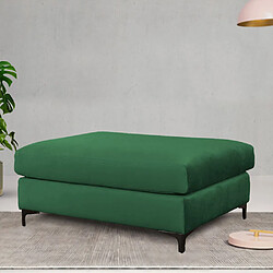 MAISON AUBERTIN Pouf Fiesole Velours Vert