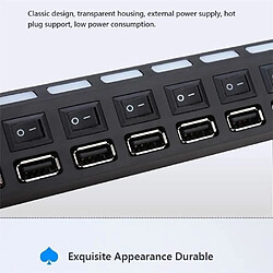 Avis Hub USB 7 Ports, extenseur USB avec 7 Ports, couleurs blanc ou noir