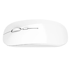 Acheter Souris Sans Fil Bluetooth5.0 Double Mode + Mode 2,4 GHz Pour Ordinateur Portable PC Blanc