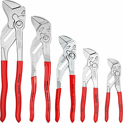 Avis Set pinces multiprise 5 unités.en sac Knipex