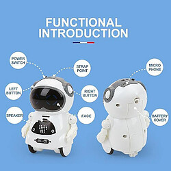 Universal Speech Dialogue détection Multi fonction Musique Smart Mini Robot Robot Kids Toy Robot Speech Dialogue