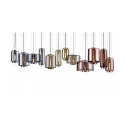 Avis Luminaire Center Suspension design Jarras Chrome poli 1 ampoule 46cm