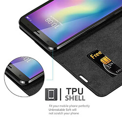 Cadorabo Coque ZTE Blade A5 2019 Etui en Noir pas cher