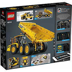 42114 LEGO® Technic Le tombereau articule Volvo 6x6