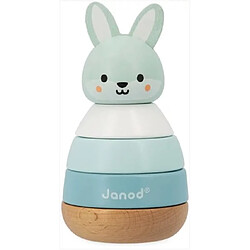 Juratoys-Janod Empilable Lapin en bois WWF