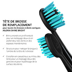 Avis Ailoria SHINE BRIGHT Têtes de brosse Extra Clean - lot de 6