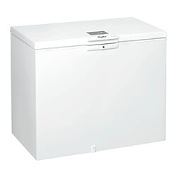 Whirlpool WHE3133FM Congélateur Coffre 315L 42dB 100W Congélation Rapide Blanc