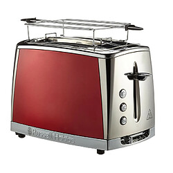 Grille-pains 2 fentes 1550w rouge - 23220-56 - RUSSELL HOBBS