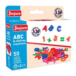 Jeujura Coffret 50 lettres majuscules chiffres et signe