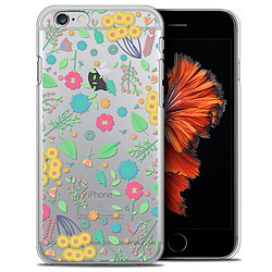 Avis Caseink Coque Housse Etui Apple iPhone 6/6s Plus (5.5) [Crystal HD Collection Spring Design Flowers - Rigide - Ultra Fin - Imprimé en France]