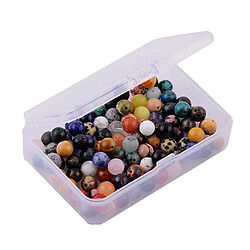 Acheter 100pcs Perles en Vrac avec Boîte Perles Espacées Perles Intercalaire Fabrication Bijoux Bricolage