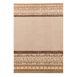 Vidal Tapis de couloir en laine 399x81 brun Darya pas cher