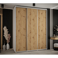 Abiks Meble Armoire DAVOS 1 À Portes Coulissantes 235,2/190/60 3 Portes