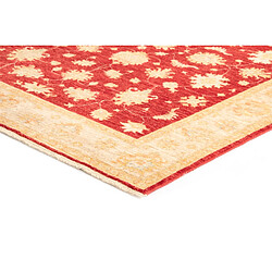 Vidal Tapis de laine 193x153 rouge Kaizar