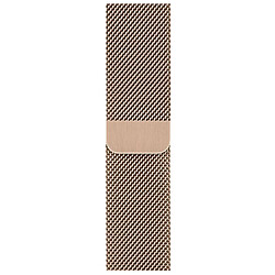 Acheter ?Bracelet à boucle Milanais pour Apple Watch Series 1 á 10 / SE / Ultra (2) (44/45/46/49 mm) - Dorée