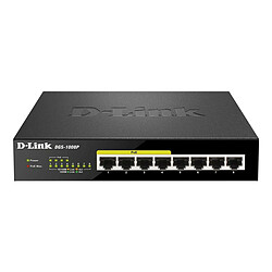 Avis Switch D-Link 8 Puertas Desktop Gigabit PoE Negro (DGS-1008P)