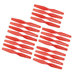 20pcs drone pales d'hélice pour syma quadcopter accessoires de rechange rouge pas cher