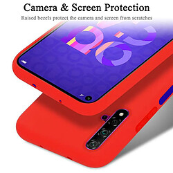 Cadorabo Coque Honor 20 / 20S / Huawei NOVA 5T Etui en Rouge pas cher