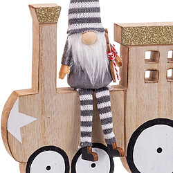 BigBuy Home Figurine Multicouleur Train 17,5 x 2 x 18 cm