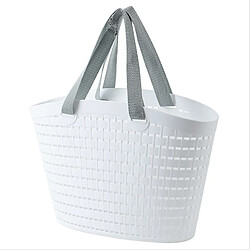 Universal Sac de shopping multifonctionnel pour la salle de bains Panier de salle de bains portable Petit coffre de rangement en plastique pour la maison