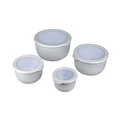 Cook Concept Boites de conservation gigognes en plastique (Lot de 4).