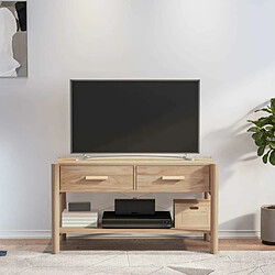 Maison Chic Meuble TV scandinave - Banc TV pour salon 82x38x45 cm Bois d'ingénierie -MN91026