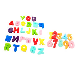 Acheter 36x Numéro 0-9 Lettres éponge Doigt Dessin A-Z Alphabets Enfants Apprentissage Jouet