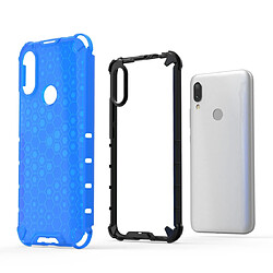 Acheter Wewoo Coque Rigide antichoc en nid d'abeille PC + TPU pour Xiaomi Redmi 7 bleu