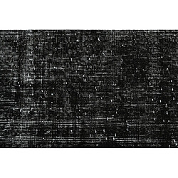 Avis Vidal Tapis de laine 287x160 noir Ultra Vintage