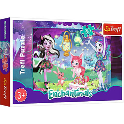 Trefl - 5900511182361 - Puzzle - Puzzle - Puzzle Puzzle - Puzzle Puzzle Puzzle - Dessins - Enfants - Enchantimaux - Enfant - 3 Ans