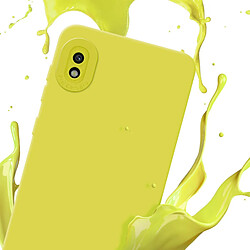 Cadorabo Coque Samsung Galaxy A10 Etui en Jaune