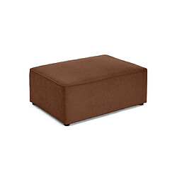 Bestmobilier Topaze - pouf - en tissu