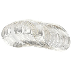 Avis 100pcs Acier 0.6mm Artisanat De Bijoux En Fil Faisant Accessoire De Bobine De Bricolage Doré