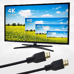 Acheter Seki 85062 Câble HDMI, 2.0 (UHD) Ultra HD 4 K 3D avec Ethernet, 1 m, Noir