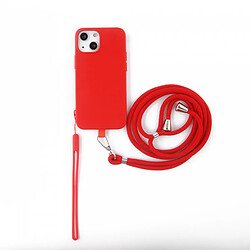 Avis JAYM - Coque Silicone Rouge pour Apple iPhone 15 Pro - Tour de Cou et Tour de Poignet inclus - intérieur 100% microfibre