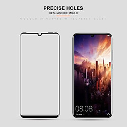 Wewoo Film de verre trempé de plein écran incurvé par colle complète mocolo 0.33mm 9H pour Huawei P30 Pro Noir