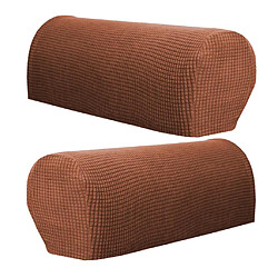 Acheter ensemble de 6 accoudoirs de sofa couvre le bras extensible protecteur de meubles café léger