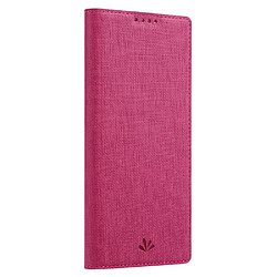 Etui en PU VILI fermeture automatique magnétique avec support et porte-carte rose pour votre Xiaomi 11T/11T Pro