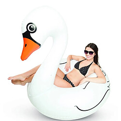 Acheter Wewoo Bouée blanc Anneau flottant gonflable de piscine de sécurité de natation en forme de cygne, taille gonflée: 120cm