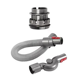 Pièces de rechange à dégagement rapide et tuyau avec coque de tête à rouleau souple pour aspirateur Dyson V6 V7 V8 V10, Pack AD 2