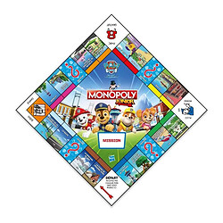 Avis Monopoly Junior La Pat'Patrouille - Jeu de société - WINNING MOVES - Monopoly junior avec les personnages de la Pat'Patrouille