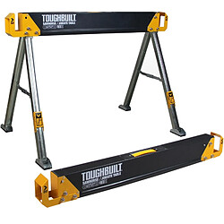 TOUGHBUILT INDUSTRIES Pack de 2 tréteauxtable de chantier ToughBuilt C550