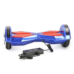 Air Rise Hoverboard 8 Pouces Bleu pétale rouge Bluetooth+ sac de transport+ télécommande