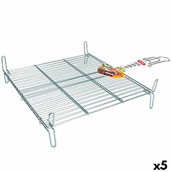 Grill Algon Double zingage 45 x 50 cm (5 Unités)