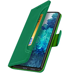 Avizar Housse Samsung Galaxy S20 FE Étui Folio Portefeuille Fonction Support vert