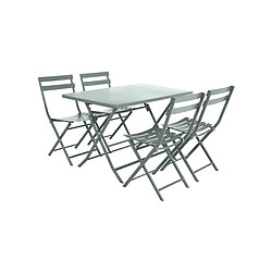 Acheter Hesperide Table pliante rectangulaire Greensboro - 4 Places - Vert Olive