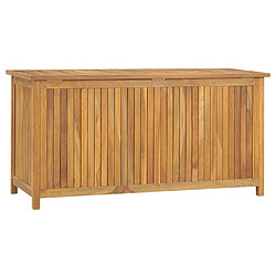 Avis vidaXL Boîte de jardin 114x50x58 cm Bois massif de teck