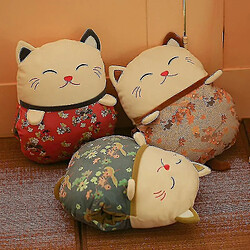 Acheter Universal Greenplush Doll Style Chinese Cat canapé coussin de la famille de salon de salon de salon