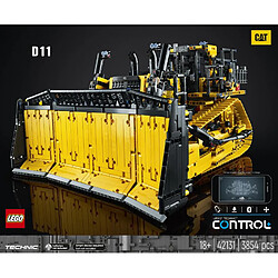 42131 LEGO® Technic Bulldozer D11 Cat® telecommande